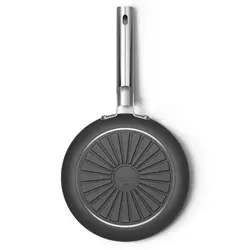 ماهیتابه اسمگ رنگ مشکی مدل CKFF2401 سایز 24 سانتی متر | اسمگ فارسی