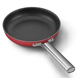 ماهیتابه اسمگ رنگ قرمز مدل CKFF3001 سایز 30 سانتی متر | اسمگ فارسی