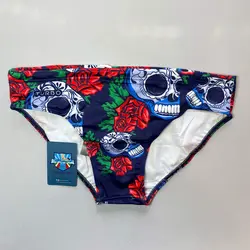 مایو واترپولو مردانه توربو Rose Skull