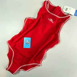 مایوی واترپولو زنانه توربو Comfort Red