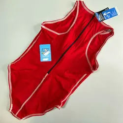 مایوی واترپولو زنانه توربو Comfort Red