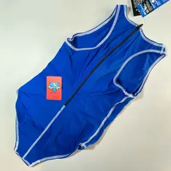 مایوی واترپولو زنانه توربو Comfort Blue
