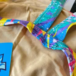 مایوی شنای زنانه توربو Crazy Comic Thick Strap