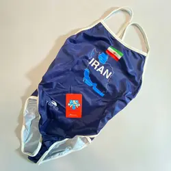 مایوی شنای زنانه توربو Iran Map Thin Strap