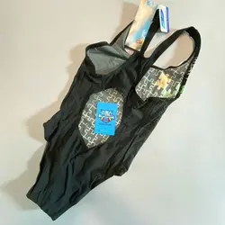 مایوی شنای زنانه توربو Puzzle Thick Strap Black