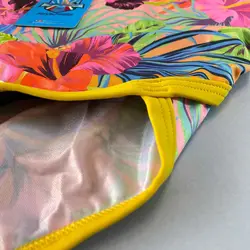 مایوی شنای زنانه توربو Summer Flower Thin Strap