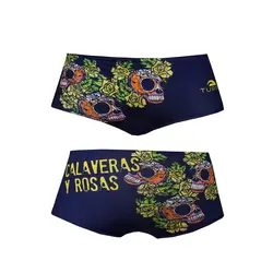 مایوی شنای مردانه توربو Super Tank Calaveras-Rosas Navy