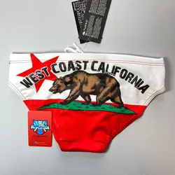 مایو واترپولو مردانه توربو California Red