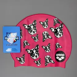 کلاه شنا ارنا مدل PINK DOG JR