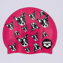 کلاه شنا ارنا مدل PINK DOG JR
