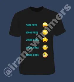 تیشرت شنا ایرانسوییمرز مدل emoji