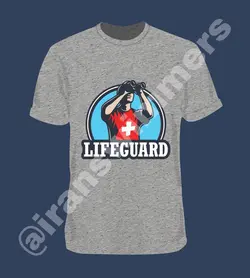 تیشرت شنا ایرانسوییمرز مدل life guard 1