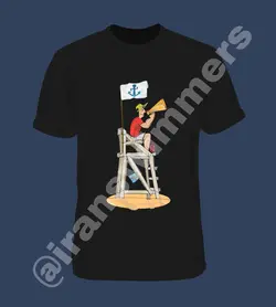 تیشرت شنا ایرانسوییمرز مدل life guard 2