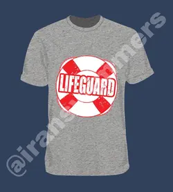 تیشرت شنا ایرانسوییمرز مدل life guard 4