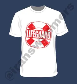 تیشرت شنا ایرانسوییمرز مدل life guard 4