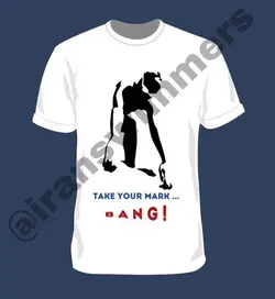 تیشرت شنا ایرانسوییمرز مدل take your mark
