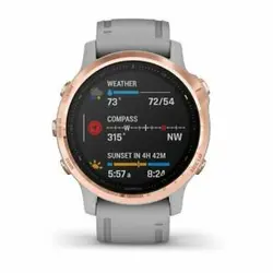 ساعت ورزشی گارمین مدل Fenix 6 pro and sapphire سایز S