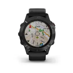 ساعت ورزشی گارمین مدل Fenix 6 pro and sapphire سایز M مشکی