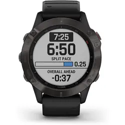 ساعت ورزشی گارمین مدل Fenix 6 pro and sapphire سایز M مشکی