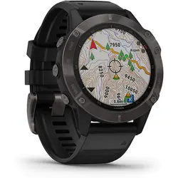 ساعت ورزشی گارمین مدل Fenix 6 pro and sapphire سایز M مشکی
