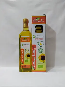 روغن آفتابگردان ارگانیک 750 سی سی درنیکا