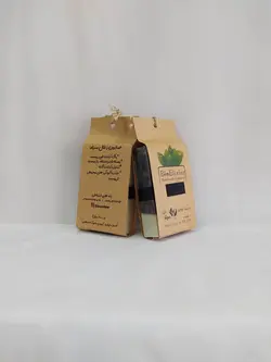 صابون زغال (سیاه) ارگانیک 95 گرمی بیوالیکسیر