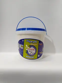 ماست چکیده موسیر خامه ای طبیعی 1500 گرمی کوه پناه