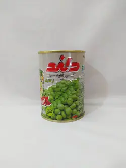 نخود سبز ارگانیک 380 گرمی دلند