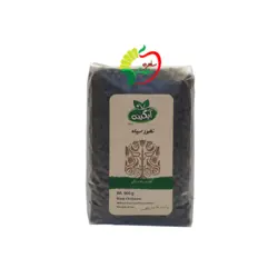 نخود سیاه ارگانیک 900 گرمی آبگینه