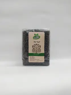لوبیا سیاه طبیعی 900 گرمی آبگینه