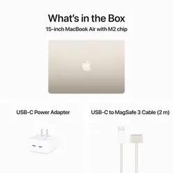 لپ تاپ 15 اینچی اپل مدل MacBook Air MQKV3 2023