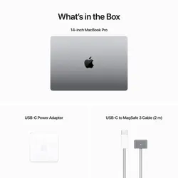 لپ تاپ 14 اینچی کاستومایز اپل مدل MacBook Pro M2-Max(12C-38C)-96GB-1TB 2023