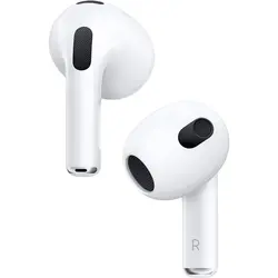 هدفون بی‌ سیم اپل مدل AirPods نسل سوم با محفظه شارژ با سیم