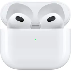 هدفون بی‌ سیم اپل مدل AirPods نسل سوم با محفظه شارژ با سیم