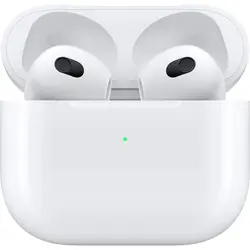 هدفون بی‌ سیم اپل مدل AirPods نسل سوم با محفظه شارژ بی سیم