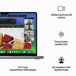 لپ تاپ 14 اینچی اپل مدل MacBook Pro MRX33 2023