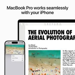 لپ تاپ 14 اینچی اپل مدل MacBook Pro MRX33 2023