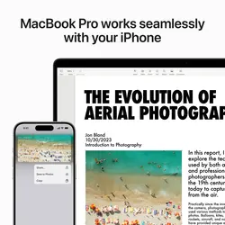 لپ تاپ 16 اینچی اپل مدل MacBook Pro MUW63 2023