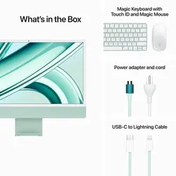 آی مک 24 اینچی اپل مدل M3(8C-10C)-8GB-512GB 2023