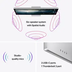 مانیتور27 اینچی اپل مدل Studio Display Standard Glass