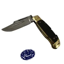 چاقو کریمی مدل ضامن دار طرح شاخ کد 641