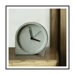 ساعت رومیزی بتنی