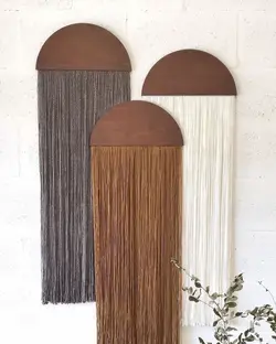 دیوارکوب مکرومه گیسوی