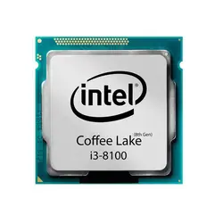 پردازنده اینتل Intel Core i3-8100 Tray