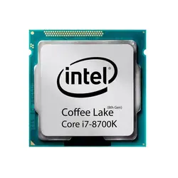 پردازنده اینتل Intel Core i7-8700k Tray