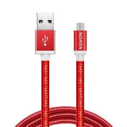 کابل تبدیل USB به MicroUSB ای دیتا Adata طول 1 متر