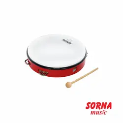 تمبورین پوستی نینو مدل Nino24R سایز 8 اینچ | سرنا شاپ