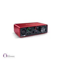 کارت صدا اکسترنال فوکوسرایت مدل Focusrite Scarlett Solo 3rd Gen