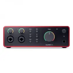 کارت صدا فوکوسرایت مدل Focusrite Scarlett 4i4 4th Gen