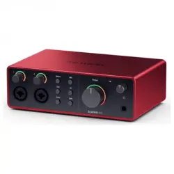 کارت صدا فوکوسرایت مدل Focusrite Scarlett 4i4 4th Gen